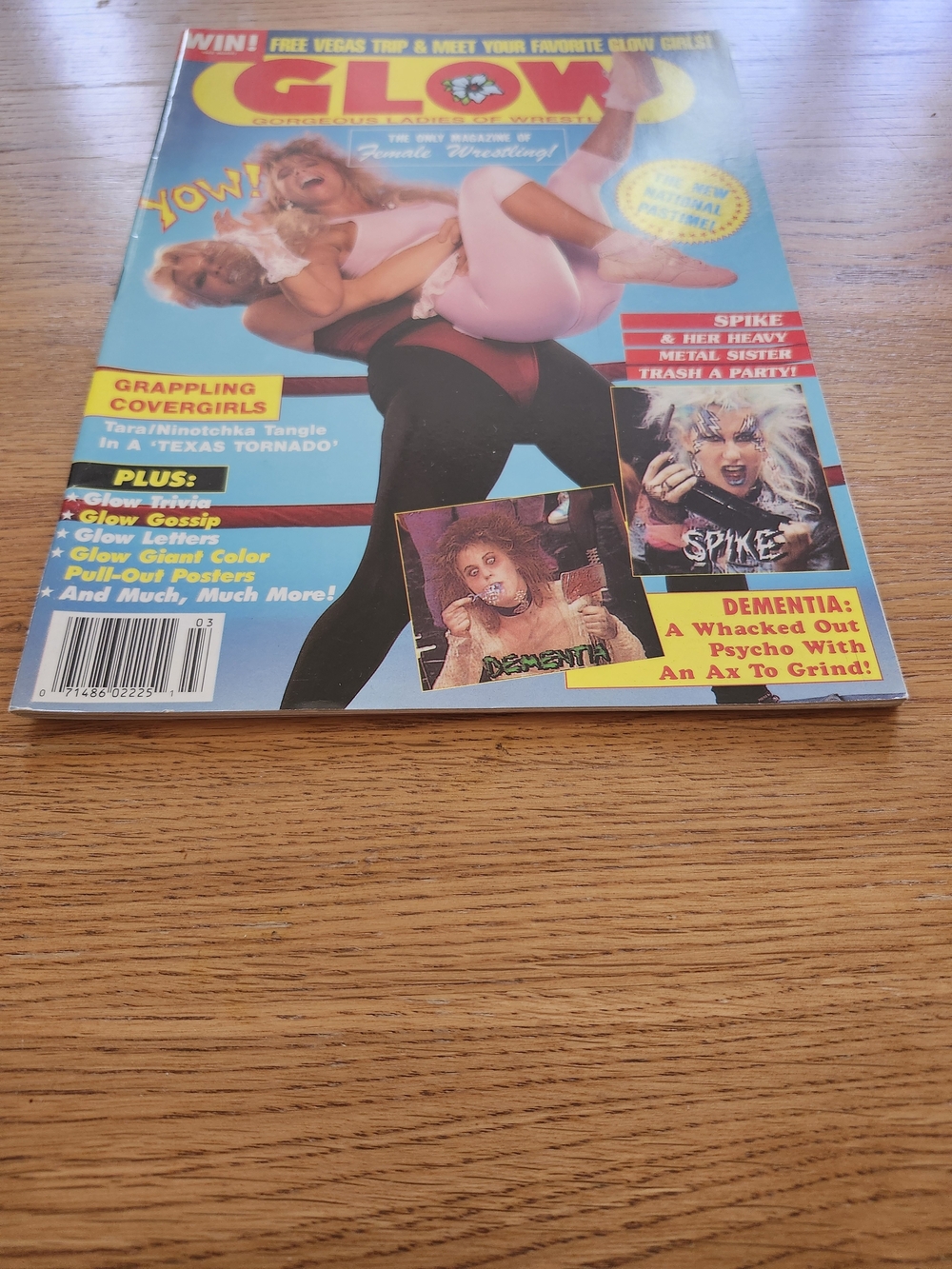 GLOW 1988 Women Of Wrestlimg Magazine Cover - Featuring Tara Southern Belle - Picture 6 of 9